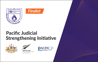 PJSI Finalist - World Justice Challenge 2021 badge image