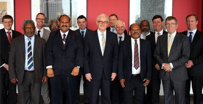 PNG MoU Signing visit 2014