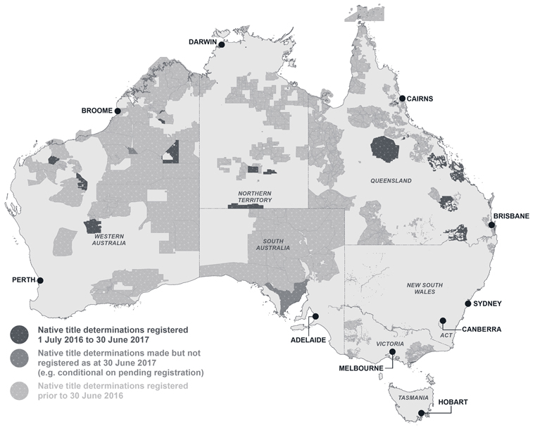 Determinations map