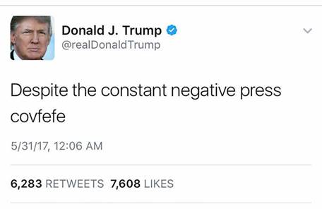 Donal J. Trump tweet