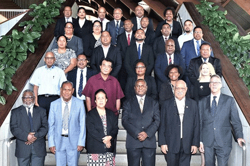 Participants of Advanced Judicial Officers' Fraud and Corruption Workshop in Port Vila, Vanuatu 2024