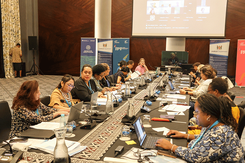 Pacific Association of Women Judicial Officers (PAWJO) session