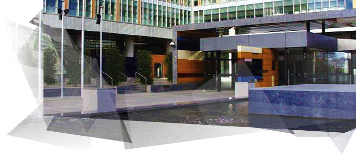 Entrance to Melbourne Court building