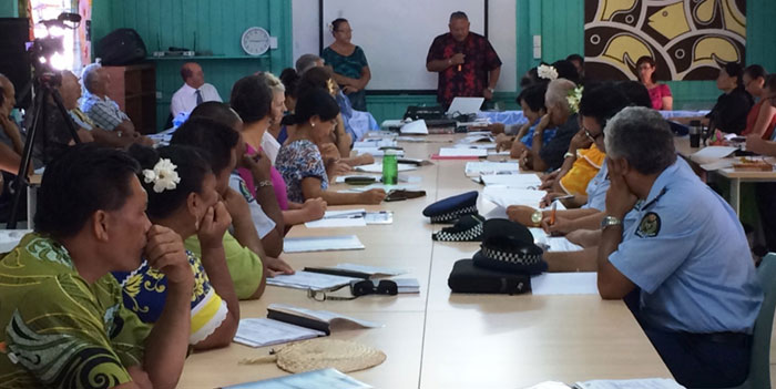 Family Violence and Youth Justice Workshop, Cook Islands, February 2015 