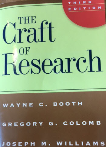 The craft of research